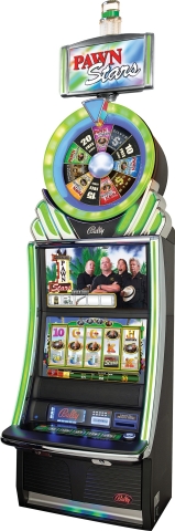 The HISTORY(R) Pawn Stars branded video slot game from Bally Technologies will be showcased at SAGSE. (Photo: Business Wire)