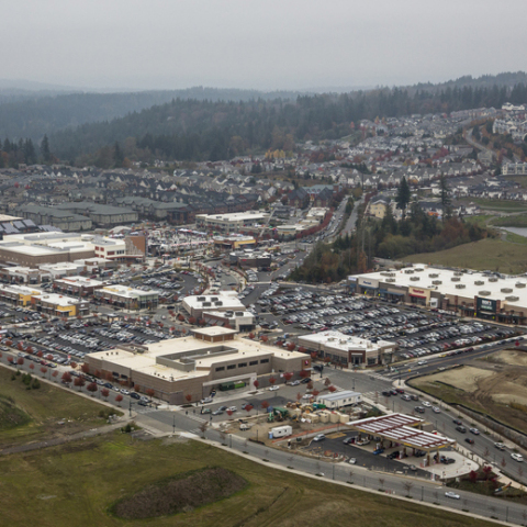 Sky view of the new Grand Ridge Plaza (Photo: Business Wire)