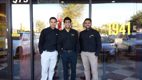 Vedit, Ankur and Dixit Patel (Photo: Business Wire)