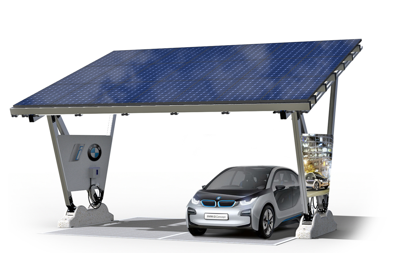 Ev Charging Station With Solar