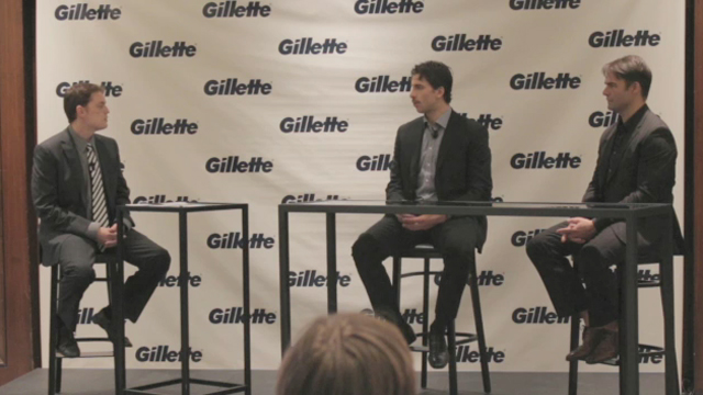 Gillette "Game Face" campaign media launch - Panel Discussion Highlights with John Tavares and Curtis Joseph, moderated by Matthew Drappel