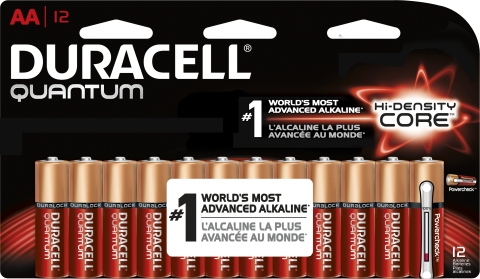 Duracell Quantum AA 12 pack (Graphic: Business Wire)