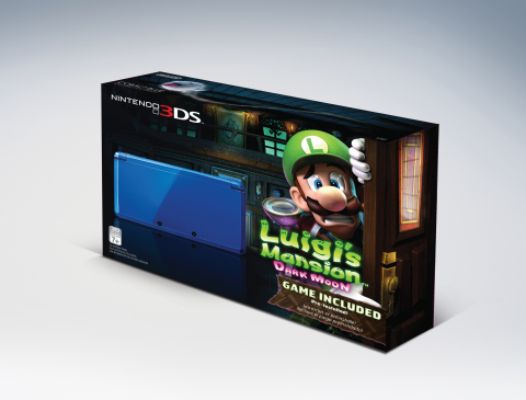 Nintendo 3DS Luigi's Mansion: Dark Moon bundle (Photo: Business Wire)