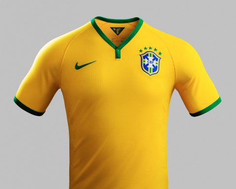 NIKE's new Brasilian National Team Kit will be worn by the host country next summer and combines performance innovation, culturally-relevant design cues and environmental sustainability. (Photo: Business Wire)
