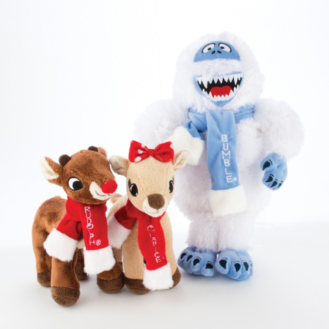 Rudolph the Red Nosed Reindeer and friends dog toys will make any dog's Christmas bright. Available exclusively at PetSmart stores. (Photo: Business Wire)
