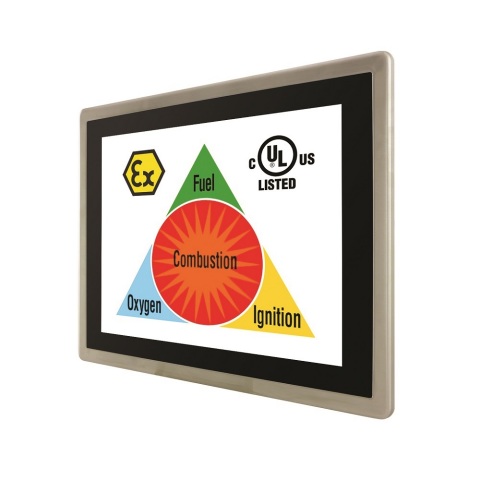 UL Class I Division 2 ATEX Zone 2 Industrial Monitor, Stainless Steel Multi-Touch Display (Photo: Business Wire)