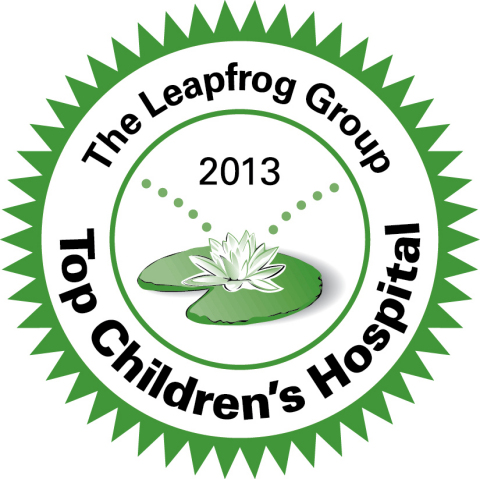 The Leapfrog Group has named Lucile Packard Children's Hospital at Stanford as a Top Children's Hospital 2013 based on measurements of a hospital's performance on patient safety and quality. (Graphic: Business Wire)