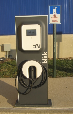 EV charging station at IKEA Frisco, TX (Dallas, USA) (Photo: Business Wire)