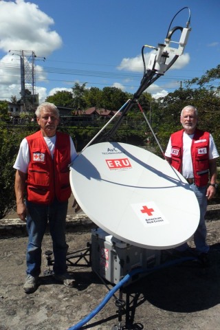 American Red Cross VSATs in the Philippines are utilizing Intelsat space segment to aid in the recovery efforts (Photo: Business Wire)