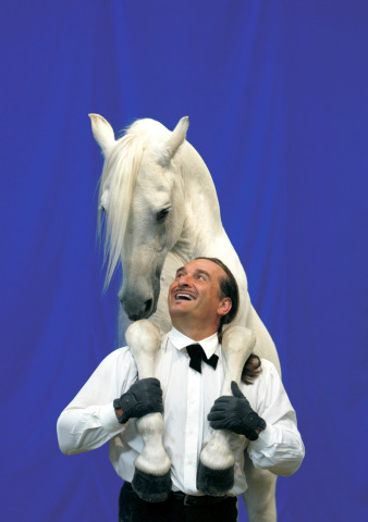 For the first time ever, riding Master Rene Gasser, creator and producer for Gala of The Royal Horses, will be bringing his world-renowned equestrian tour to North America beginning February of 2014. (Photo: Business Wire)
