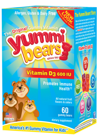 Hero Nutritionals Yummi Bear Vitamin D (Photo: Business Wire)