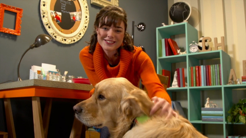 Charlie & Company stars Charlie and his teacher Miss Ellie (Photo: Business Wire)