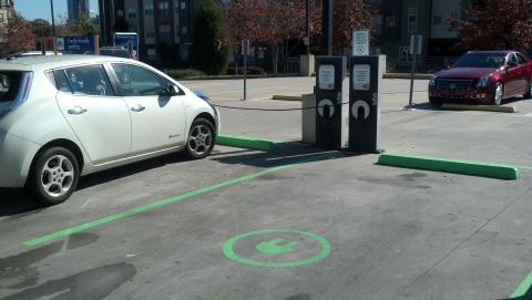 IKEA plugs-in 4 electric vehicle charging stations in Atlanta, GA. It is the 11th IKEA store in the U.S. to complete installation of units. (Photo: Business Wire)