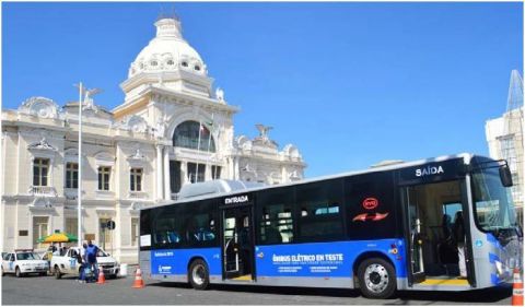 The New Accessibility Standard: BYD's door-to-door, flat-floored Electric Bus. (Photo: Business Wire)