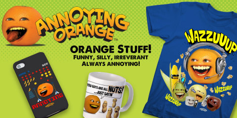 CafePress Launches Official E-commerce Store for Annoying Orange (Graphic: Business Wire)