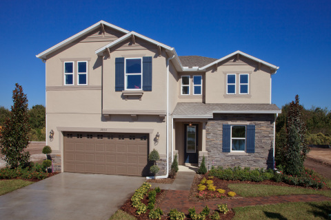 A model home at KB Home's Gramercy Farms community in St. Cloud, Fla. (Photo: Business Wire)