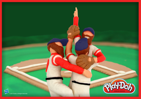 Hasbro Inc. would like to congratulate the Boston team for its big series win this October! To celebrate, the PLAY-DOH brand has sculpted the team and the players' unique beards entirely out of PLAY-DOH compound. Be sure to check out the PLAY-DOH Facebook page to view the other nine sculpts from "A Year in PLAY-DOH Moments:" https://www.facebook.com/playdoh (Photo: Business Wire)