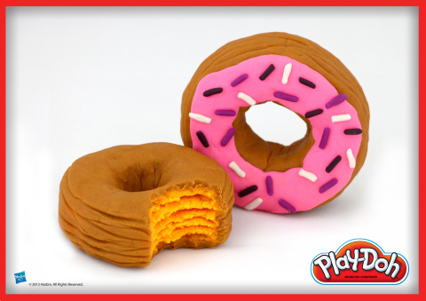 Cronuts had mouths watering all year! Hasbro Inc. and the PLAY-DOH brand have sculpted this new foodie phenomenon to celebrate it as one of 2013's top moments! Be sure to visit the PLAY-DOH Facebook page to find your favorite sculpture from "A Year in PLAY-DOH Moments!" https://www.facebook.com/playdoh (Photo: Business Wire)