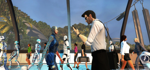 Bot Colony is the first game ever where the player is able to converse with the game's characters in unrestricted English.(Photo: Business Wire)