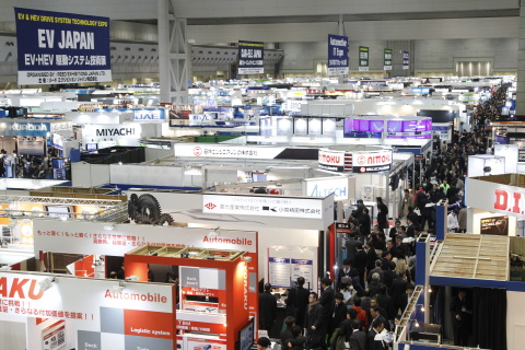 Asia's leading exhibition for advanced automotive technologies, AUTOMOTIVE WORLD 2014 is just around the corner. (January 15-17, 2014 at Tokyo Big Sight) With the exhibit space completely SOLD OUT, AUTOMOTIVE WORLD 2014 is becoming 25% bigger than the previous show. In fully-packed exhibit halls, there will be more products/technologies in the fields such as "Automotive Electronics", "HEV & EV", "Weight Reduction" and "Connected Car". (Photo: Business Wire)