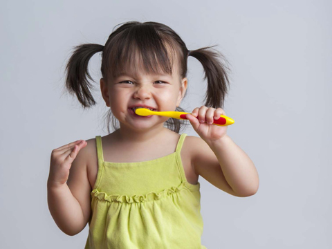 Donations supported oral health education programs that taught children how to brush their teeth. (Photo: Business Wire)