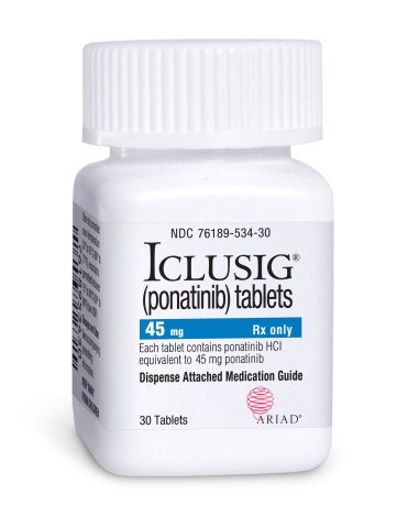 Iclusig(R) (ponatinib) (Photo: Business Wire)