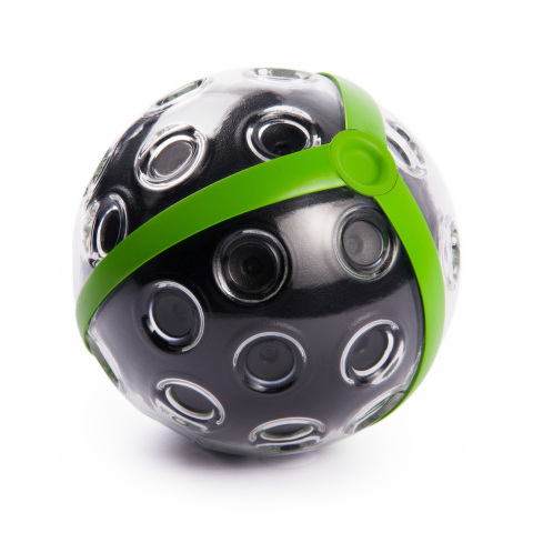 The Panono Panoramic Ball Camera is the first consumer camera with more than 100 megapixels. (Photo: Business Wire)