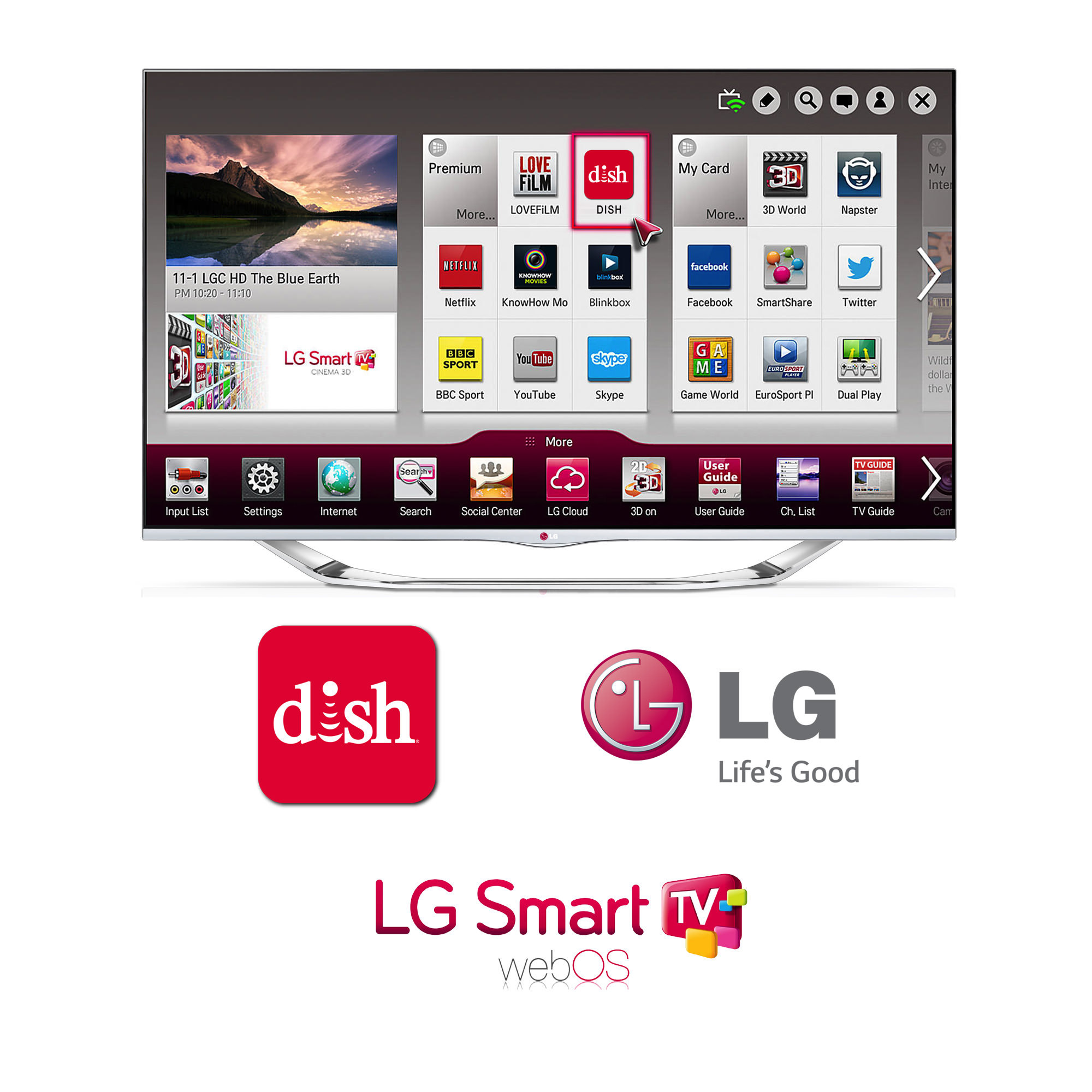 LG Smart-TV-Apps herunterladen