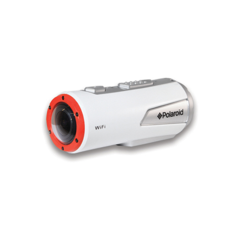 Polaroid is now shipping the XS100i Wi-Fi enabled sports action camera which is on display in booth #13613 at CES 2014 along with two new point of view cameras debuting. (Photo: Business Wire)