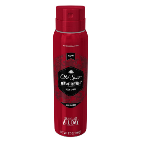 Old Spice Swagger Re-fresh Body Spray (Photo: Business Wire)