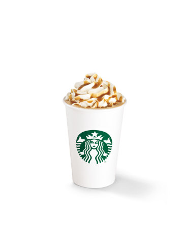 Starbucks(R) Caramel Flan Latte (Photo: Business Wire)