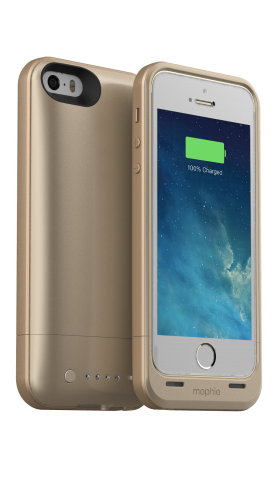 mophie juice pack air in Gold (Photo: Business Wire)