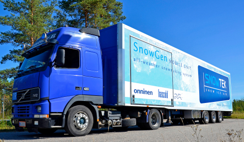 SnowGen mobile unit (Photo: Business Wire)