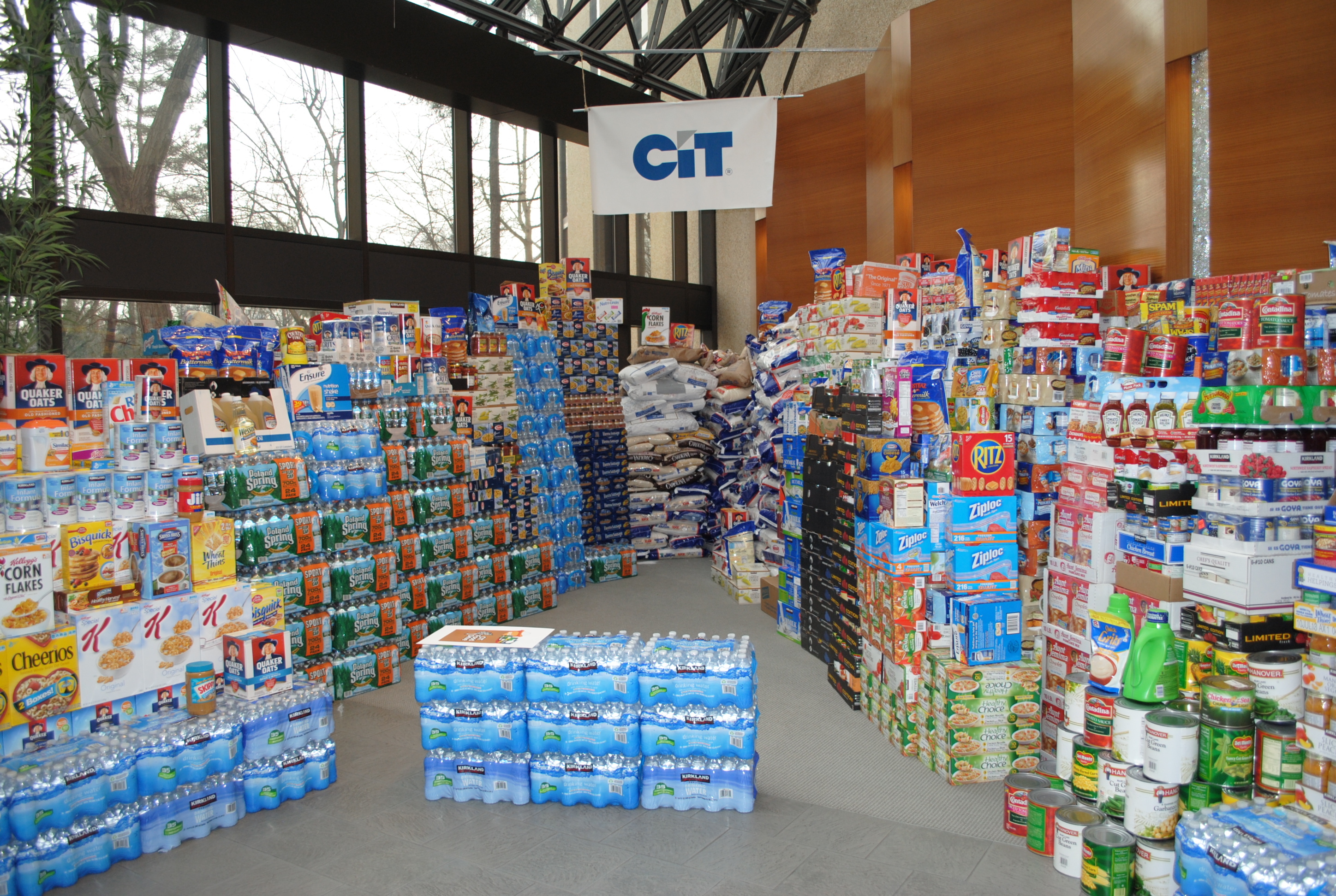 CIT Employees Collect More Than 95 Tons of | Business Wire