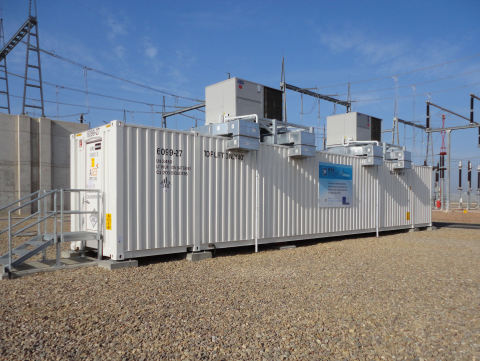 A123 Energy Solutions Long Duration Grid Battery System (GBS-LD) (Photo: Business Wire)