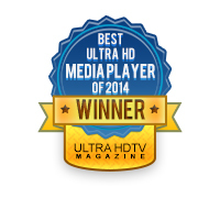 NanoTech Entertainment's Nuvola NP-1 Wins Ultra HDTV Magazine's 2014 Best of CES Ultra HD Media Player Award (Graphic: Business Wire)