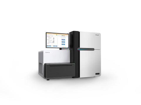 The HiSeq X™ Ten is composed of 10 HiSeq X Systems. (Photo: Business Wire) 