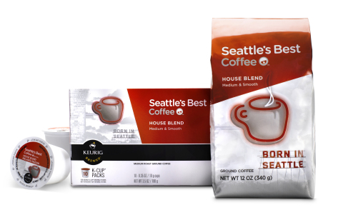 Seattle's Best Coffee is stocking shelves nationwide in groceries and mass retailers with a new medium roast blend: House Blend. (Photo: Business Wire)