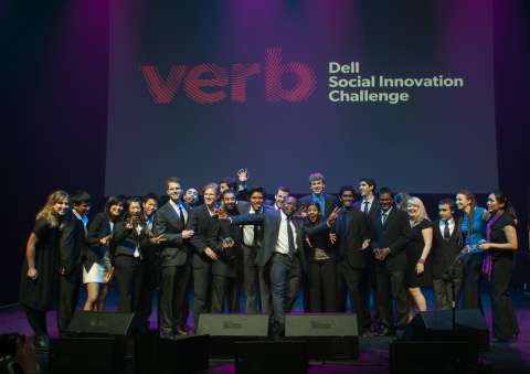 Social entrepreneurs celebrating at the Verb Awards (Photo: Business Wire)