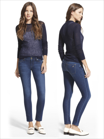 DL1961 jeans fuse softness with enhanced shape retention by combining Lenzing's ProModal(R) with INVISTA's LYCRA(R) dualFX(R) fabric technology. Photo courtesy of DL1961. LYCRA(R) and dualFX(R) are trademarks of INVISTA. ProModal(R) is a trademark of Lenzing AG.