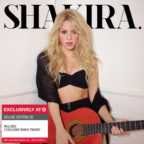 Cover artwork of the exclusive deluxe edition of 'Shakira' in partnership with Target (Photo: Business Wire)