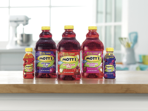 Mott's Punches up the Flavor with Bold New Juice Drink Lineup (Photo: Business Wire)