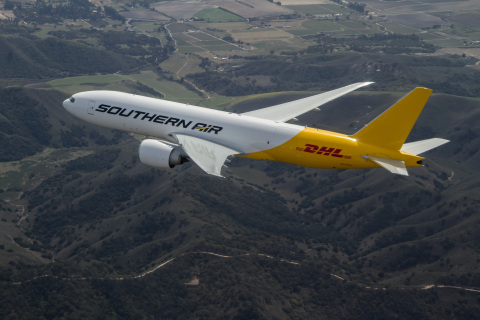 Southern Air and DHL Boeing 777 aircraft. (Photo: Business Wire)