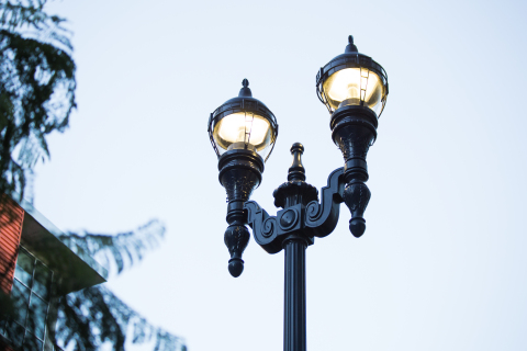 GE’s customized LED street lights with wireless lighting controls are expected to save the city of San Diego upwards of $254,000 annually. (Photo: General Electric)