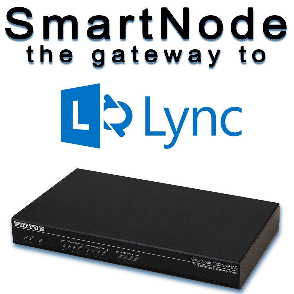 パットン、マイクロソフトからLync 2013認定を受けたSmartNode VoIP.