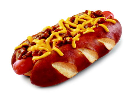 SONIC Drive-In's new Chili Cheese Pretzel Dog, topped with SONIC's signature chili and melted cheese, gives customers the best of both worlds and marries two delicious and iconic flavors in an unexpected way. (Photo: Business Wire)