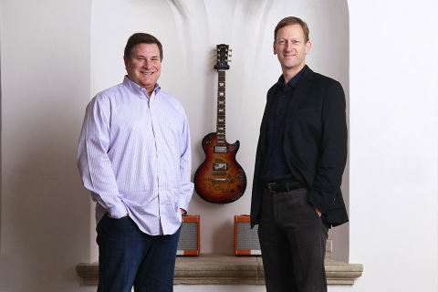 Slacker Board Member Jim Cady (Left) and Incoming Slacker CEO Duncan Orrell-Jones (Right). (Photo: Business Wire) 