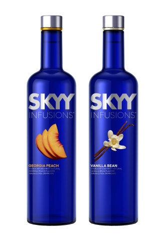 SKYY Infusions Georgia Peach and Vanilla Bean (Photo: Business Wire)
