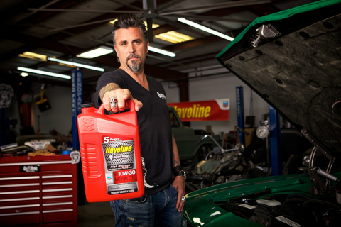 Richard Rawlings of Gas Monkey Garage teams with Havoline. (Photo: Business Wire)