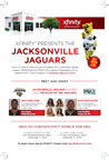 Comcast is hosting two very special events this Saturday, February 22 for Jacksonville football fans, as part of the celebration of its newest Xfinity Stores that recently opened throughout the Jacksonville area. At the Jacksonville Jaguars Day events, fans will get the chance to meet, take pictures and get autographs from Jacksonville Jaguars players, cheerleaders and team mascot Jaxson De Ville. (Photo: Business Wire)